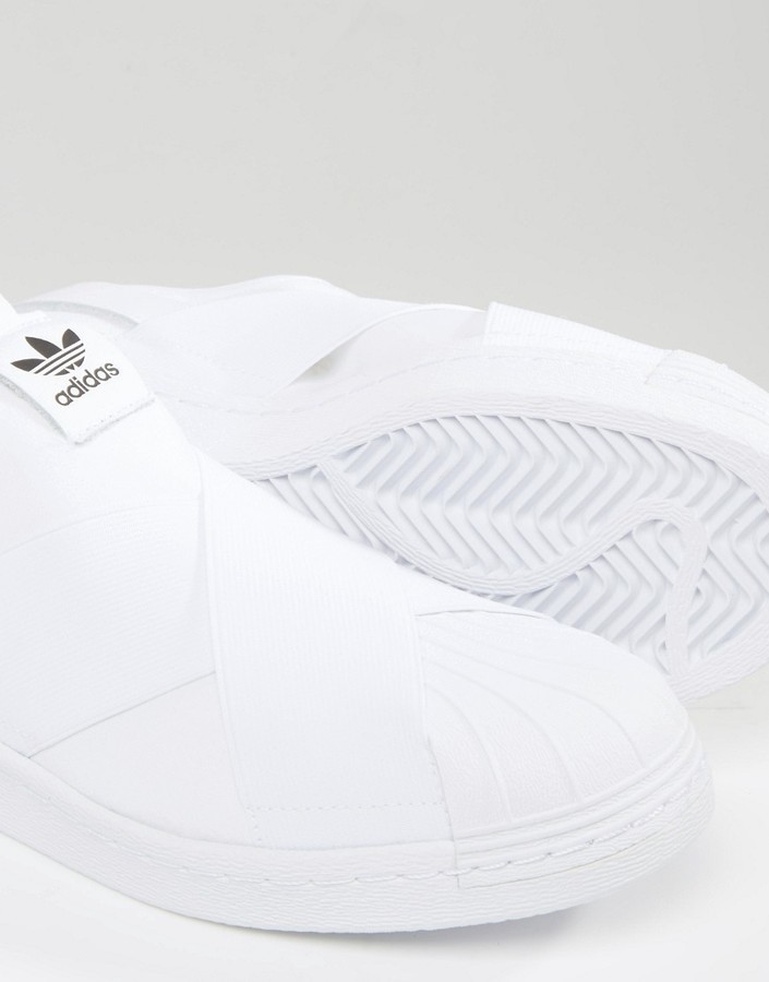 Renovatie voordeel Temerity adidas Originals Superstar Slip On Sneakers S81338, $81 | Asos | Lookastic