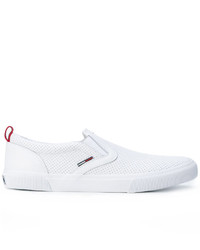 Tommy Hilfiger Perforated Slip On Sneakers