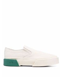 Oamc Round Toe Low Top Sneakers