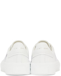 Givenchy White City Court Slip On Sneakers