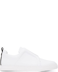 Pierre Hardy White Slider Sneakers