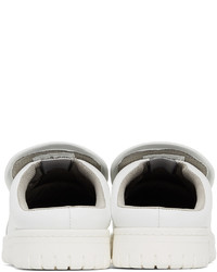 Acne Studios White Slip On Mule Sneakers