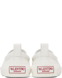 Valentino Garavani White Slip On Sneakers