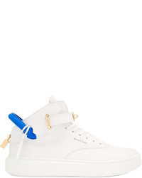 Buscemi 100mm High Top Leather Trainers