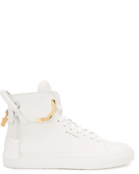 Buscemi 125mm Corner Leather High Top Trainers
