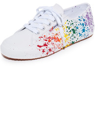 Superga 2750 Leather Splatter Paint Sneakers