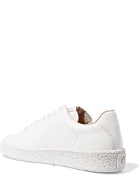 Eytys Ace Perforated Leather Sneakers White
