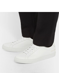 Common Projects Achilles Low Pebble Grain Leather Sneakers