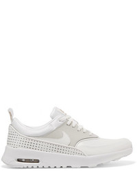 Nike Air Max Thea Perforated Leather Sneakers White