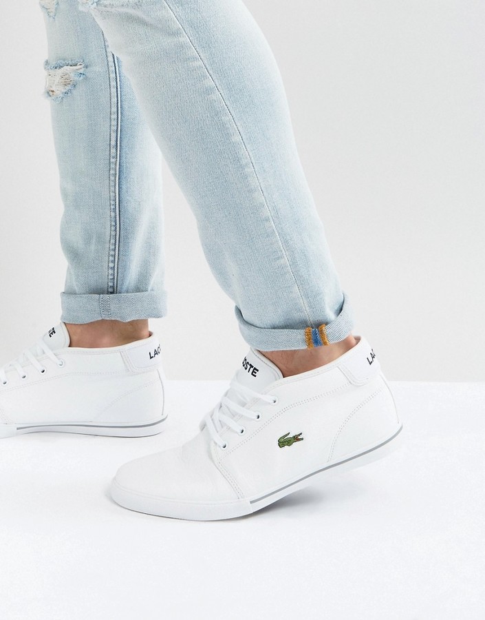 Lacoste Ampthill Leather Sneakers, $82 | Asos | Lookastic