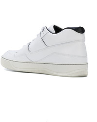 Lanvin Asymmetric Panelled Sneakers