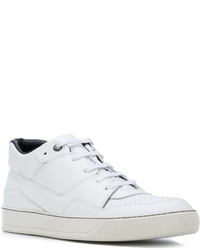 Lanvin Asymmetric Panelled Sneakers