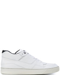 Lanvin Asymmetric Panelled Sneakers