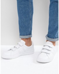 Fred Perry B721 Leather Velcro Sneakers White