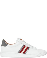 Bally 20mm Wiolet Leather Sneakers