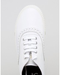 Fred Perry Barson Brogue Leather Sneakers