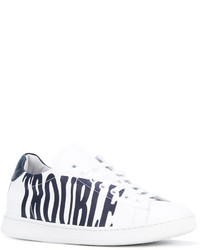Joshua Sanders Big Trouble Lace Up Sneakers