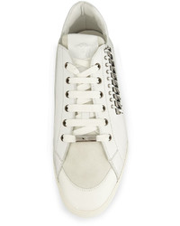 Versace Casual Leather Sneaker White