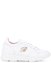 Blumarine Chunky Sole Lace Up Sneakers