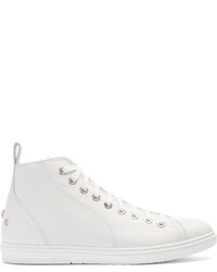 Jimmy Choo Colt High Top Leather Trainers