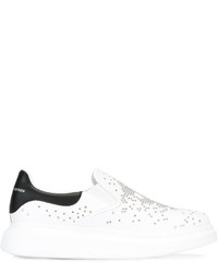 Alexander McQueen Crystal Embellished Trainers