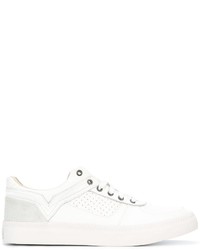 Diesel Perforated Detail Lace Up Sneakers