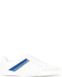 Christian Dior Dior Homme Stripe Panel Lace Up Sneakers