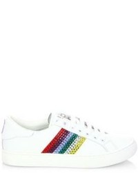 Marc Jacobs Empire Strass Leather Sneakers