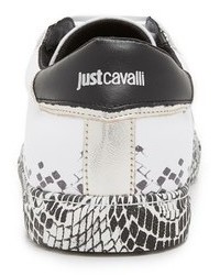Just Cavalli Faded Snake Print Sneakers
