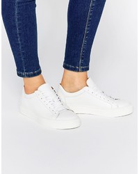Selected Femme Donna White Leather Sneakers