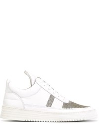 Filling Pieces Perforated Panel Sneakers