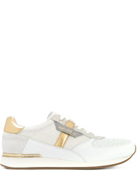 Dolce & Gabbana Gold Panel Sneakers