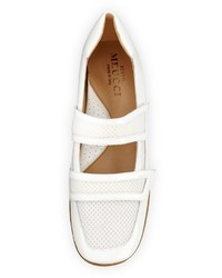 Sesto Meucci Gyan Mary Jane Grip Sneaker White