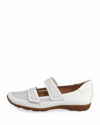 Sesto Meucci Gyan Mary Jane Grip Sneaker White