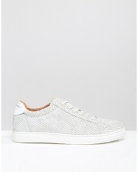 Selected Homme David Leather Snake Sneakers