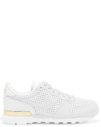 Nike Internationalist Perforated Leather Sneakers White