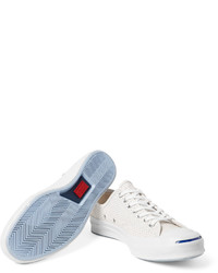 Converse Jack Purcell Signature Perforated Leather Sneakers