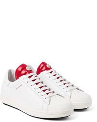 Moncler Joachim Quilted Shell And Leather Sneakers