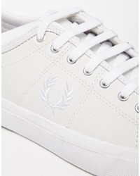 Fred Perry Kendrick Tipped Cuff Leather Sneakers