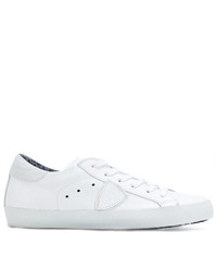 Philippe Model Lateral Patch Lace Up Sneakers