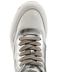 Hogan Leather And Suede Sneakers