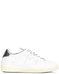 Leather Crown Perforated Crown Sneakers