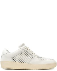 Leather Crown Perforated Sneakers