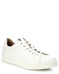 Gianvito Rossi Leather Lace Up Sneakers