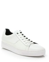 Hugo Boss Leather Lace Up Sneakers
