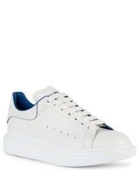 Alexander McQueen Leather Platform Sneakers