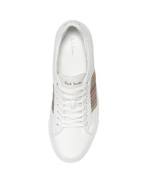 Paul Smith Leather Sneakers W Striped Sides