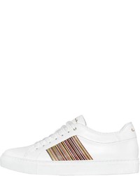 Paul Smith Leather Sneakers W Striped Sides