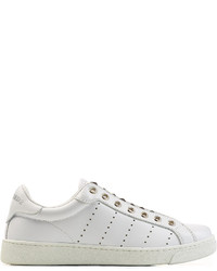 Dsquared2 Leather Sneakers With Studs