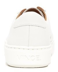 Vince Leonard Leather Sneakers
